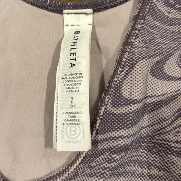 Athleta Transcend Tank Grey Marble #882334 - Picture 5 of 5